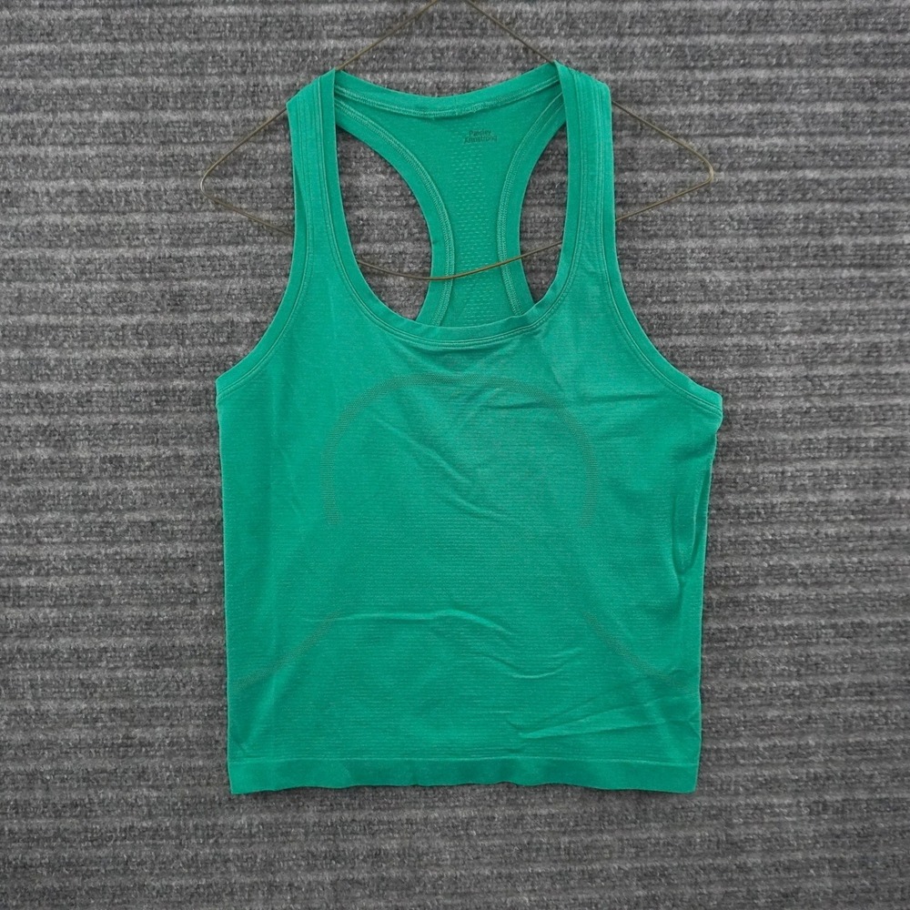 Lululemon Swiftly Tech Racerback Tank Top Womens 6 Green Athletic Running